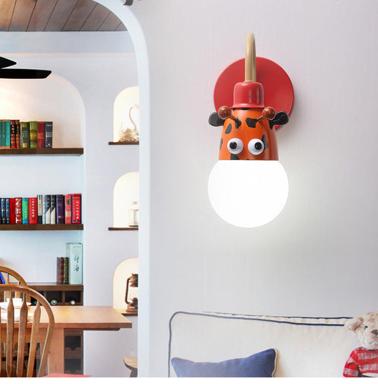 Three-Color Cartoon Wall Lamp