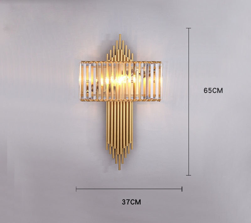 AN Hudson Crystal Wall Lamp