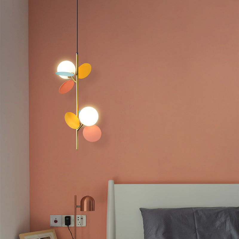 Three Leaf Flower Pendant Light