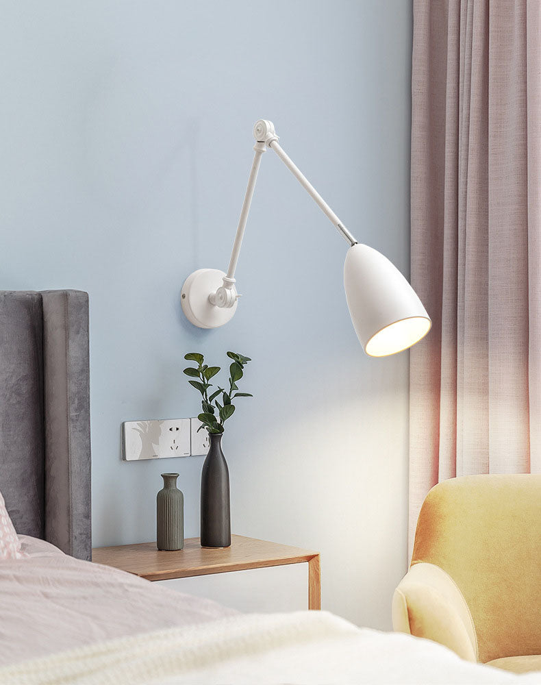 Long Rod Rocker Arm Wall Lamp
