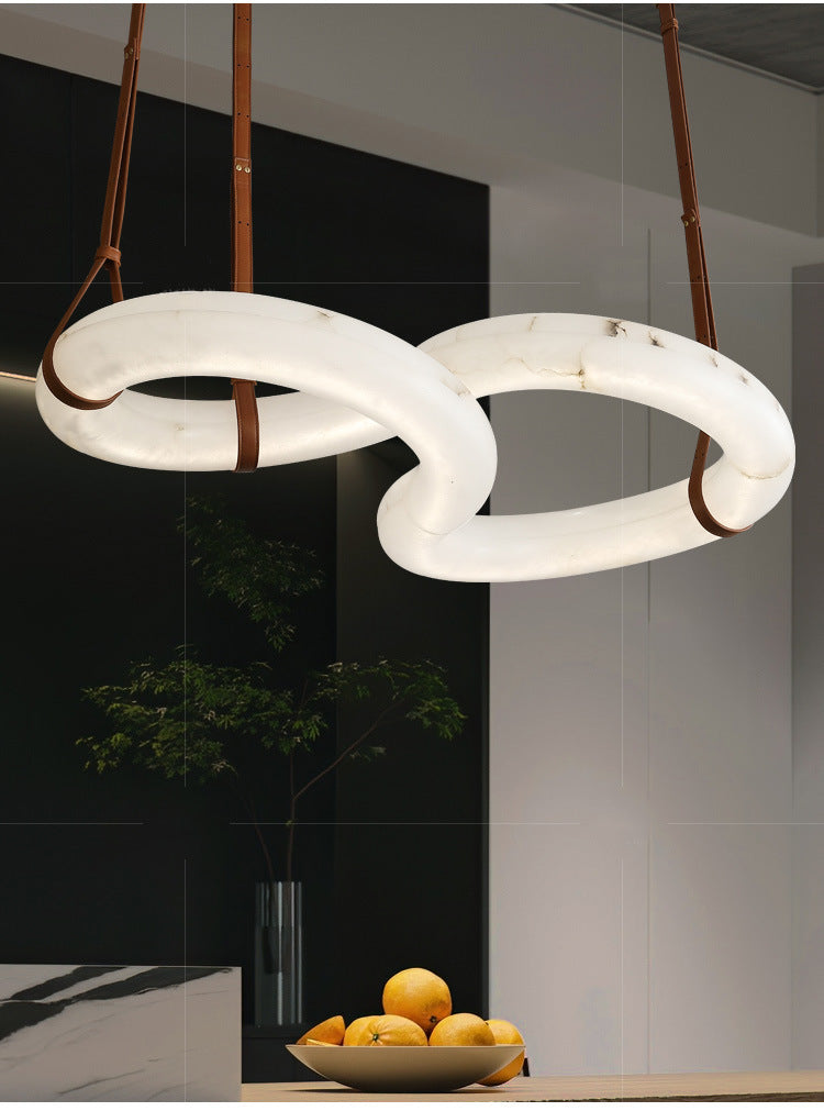 Yunshi Curved Pendant Light