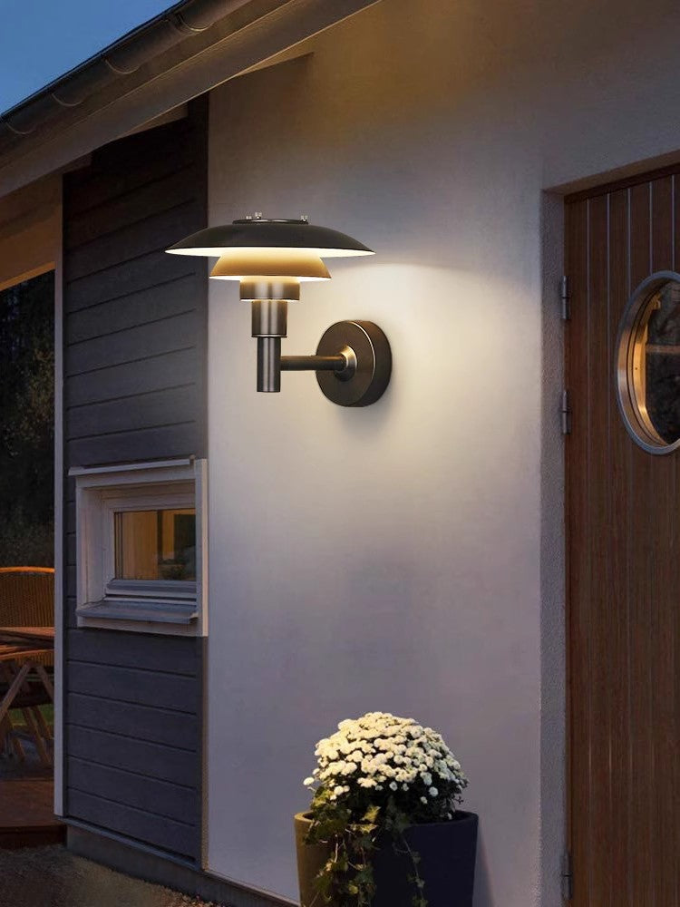 LI Retro Glass Wall Lamp