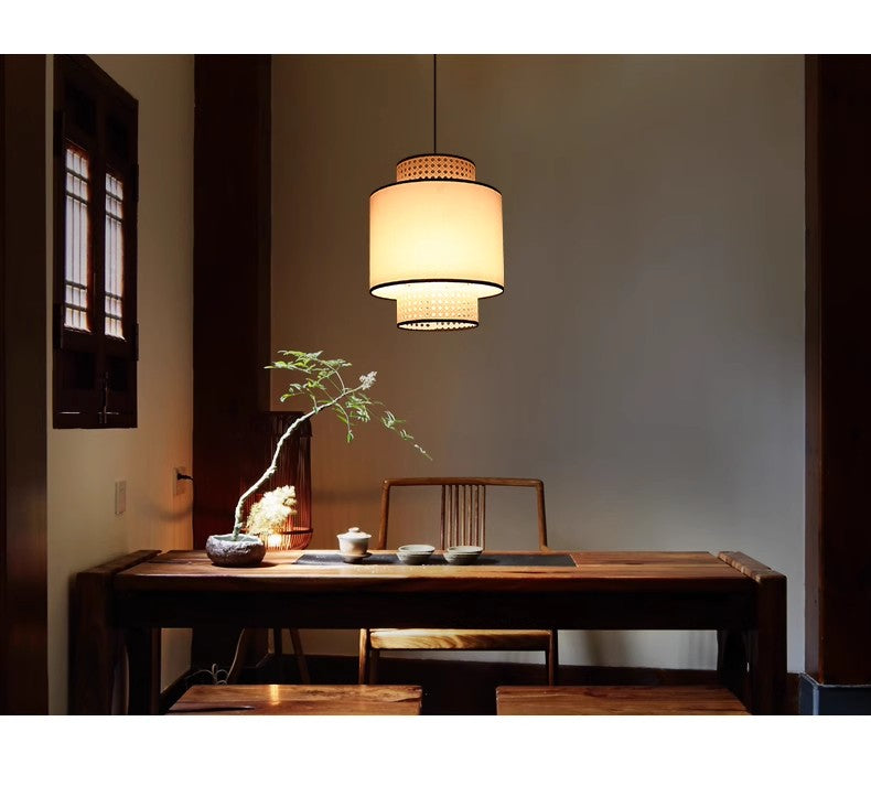Fabric Pendant Light