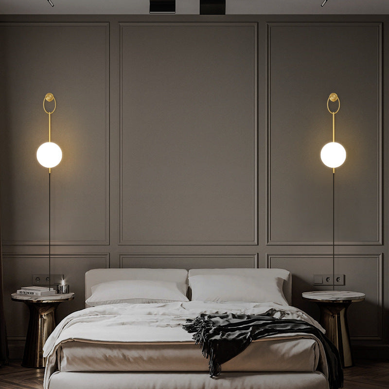 OI Balloon Brass Wall Lamp