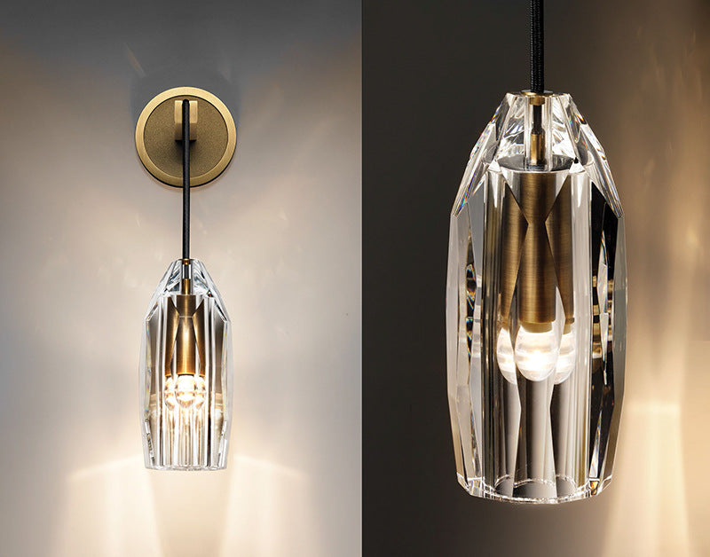 Irregular Crystal Wall Lamp