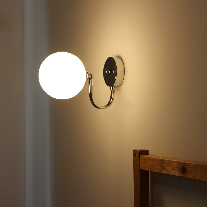 NB Color Glass Bulb Wall Lamp