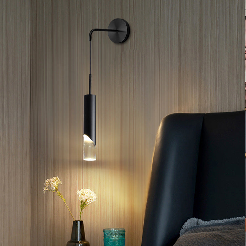 Gold Crystal Wall Lamp