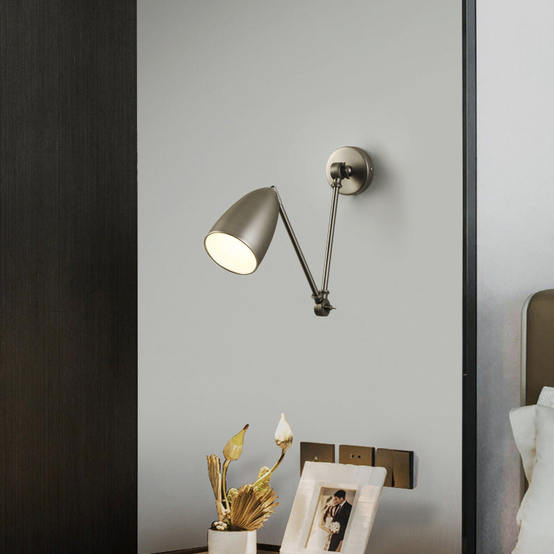 Long Rod Rocker Arm Wall Lamp