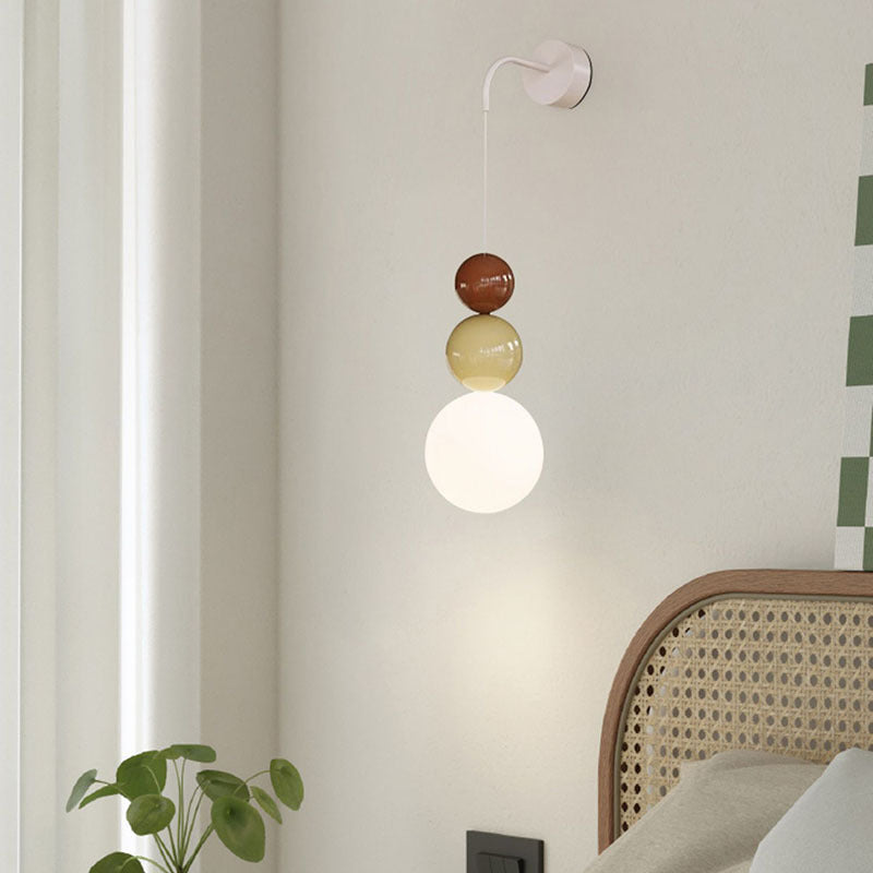 Keli Tricolor Ball Wall Lamp