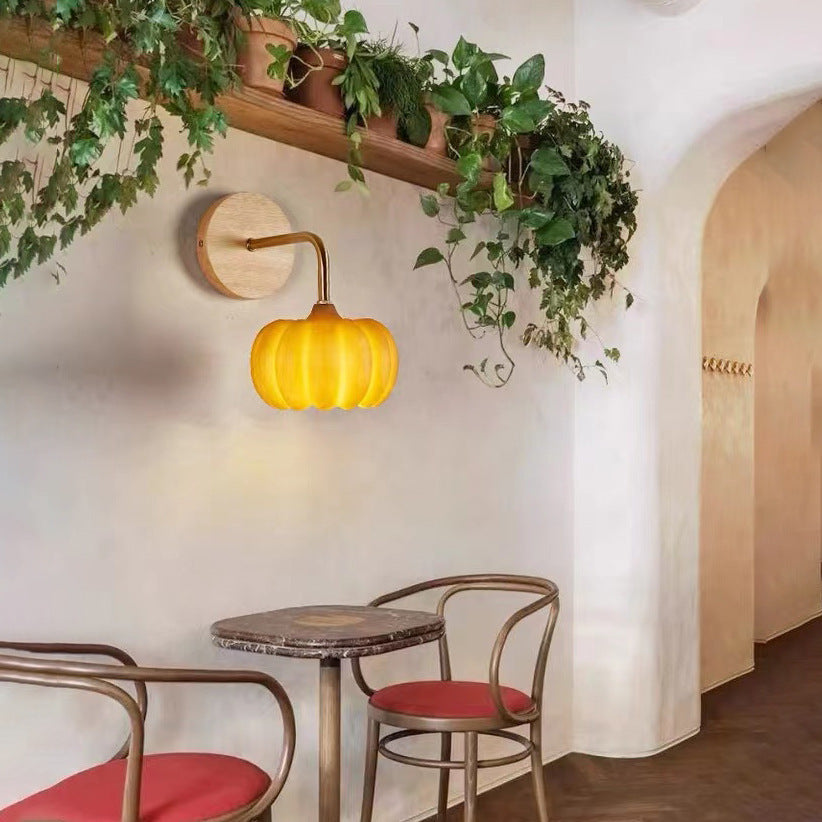 Pumpkin LED Wall Lamp
