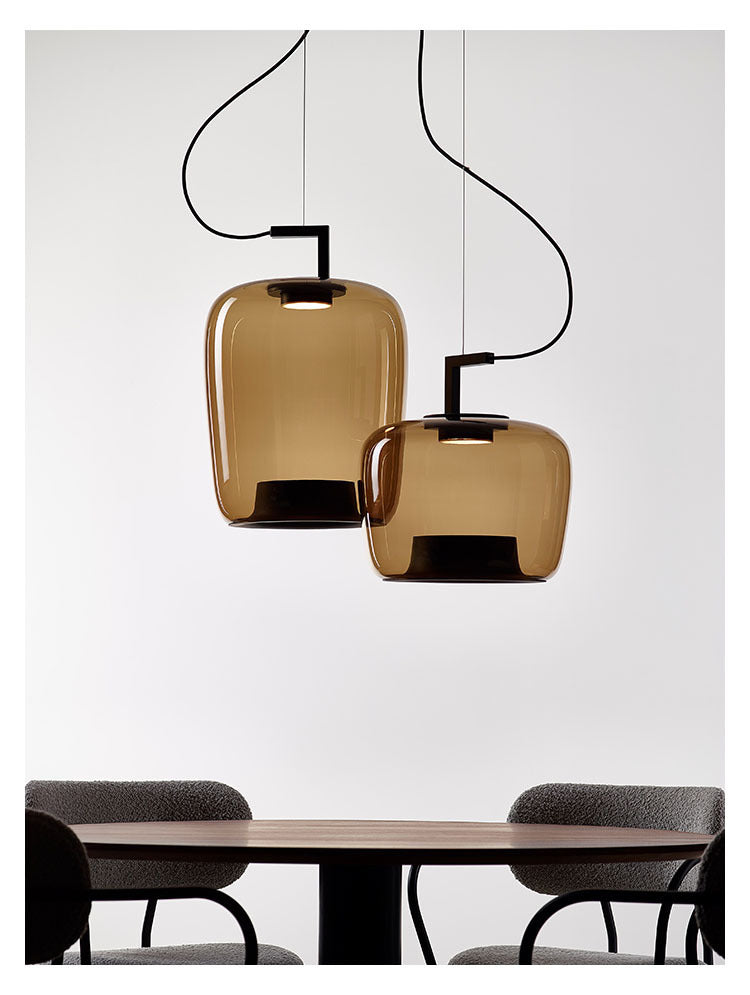 Amber Light Pendant Light