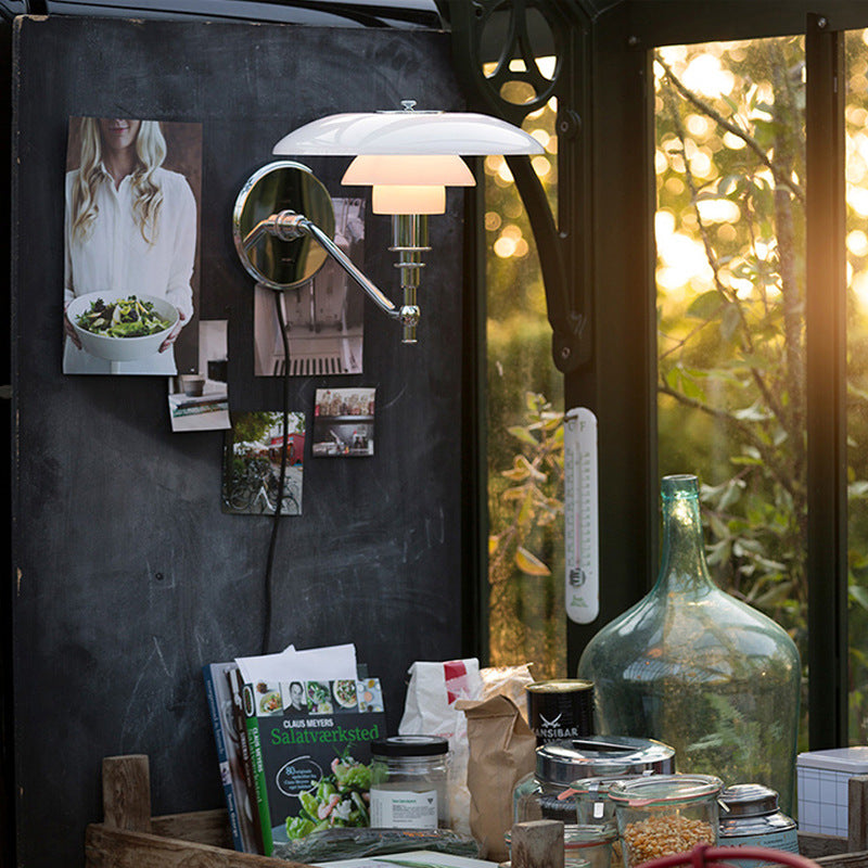 Multilayer Glass Wall Lamp
