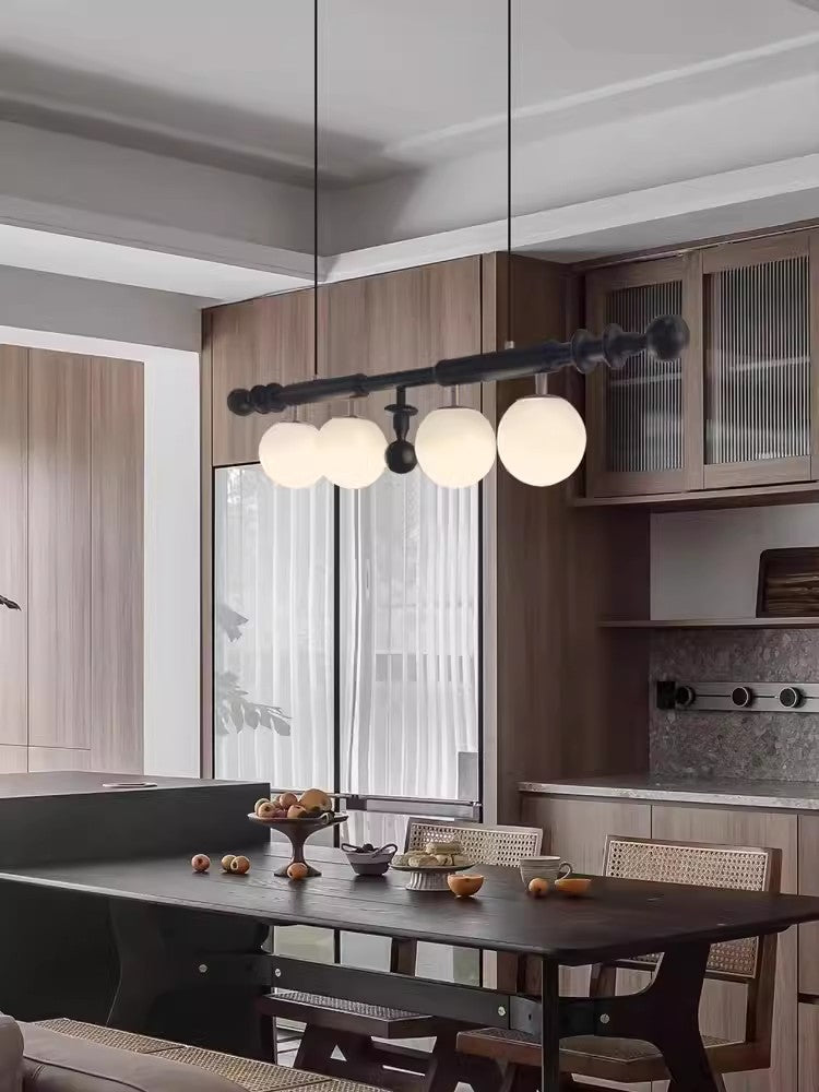 Stark Walnut Chandelier