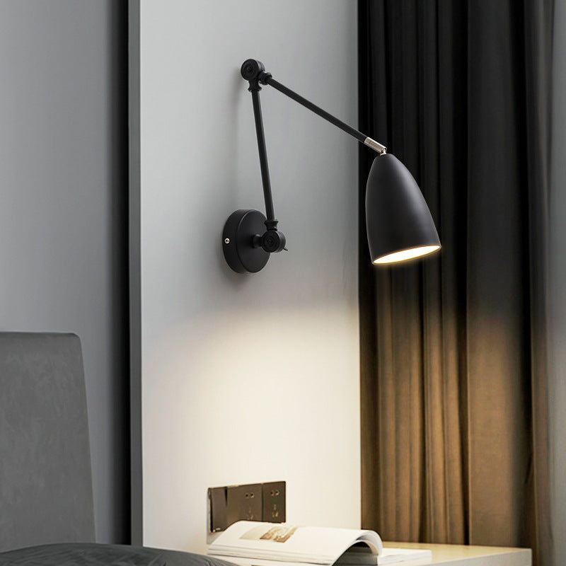 Long Rod Rocker Arm Wall Lamp
