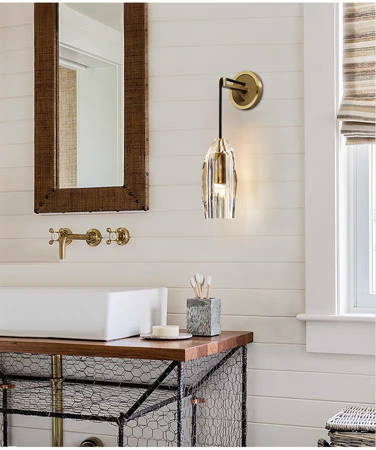 Irregular Crystal Wall Lamp