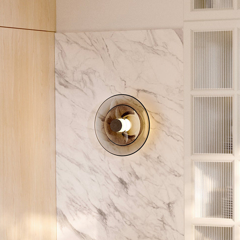Round Flying Saucer Wall Lamp