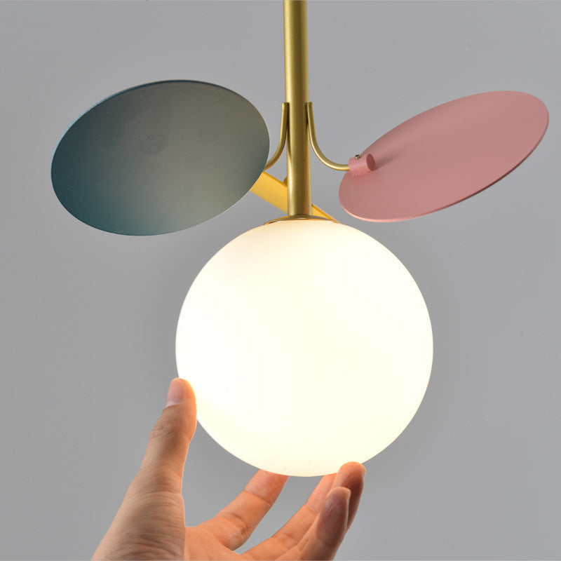 Three Leaf Flower Pendant Light