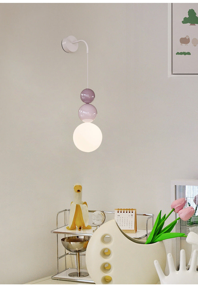 Keli Tricolor Ball Wall Lamp