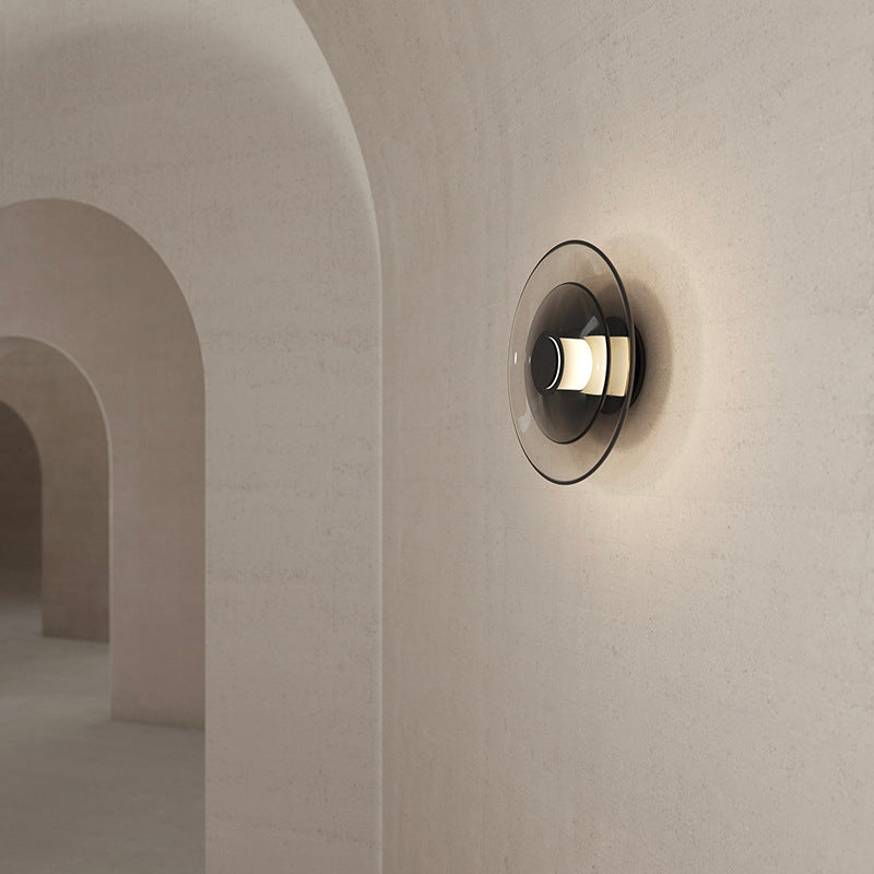 Round Flying Saucer Wall Lamp