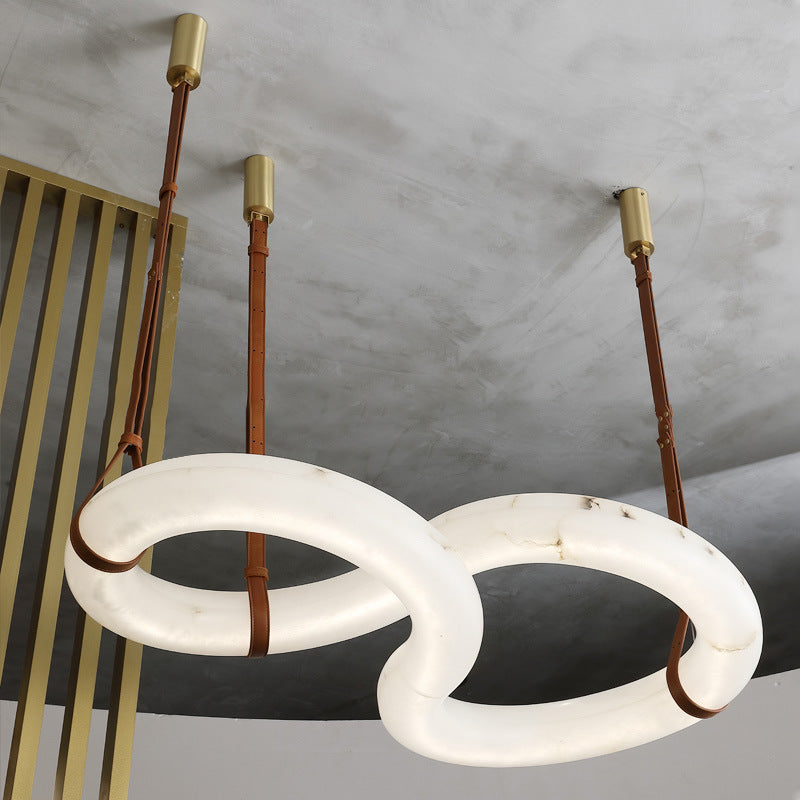 Yunshi Curved Pendant Light
