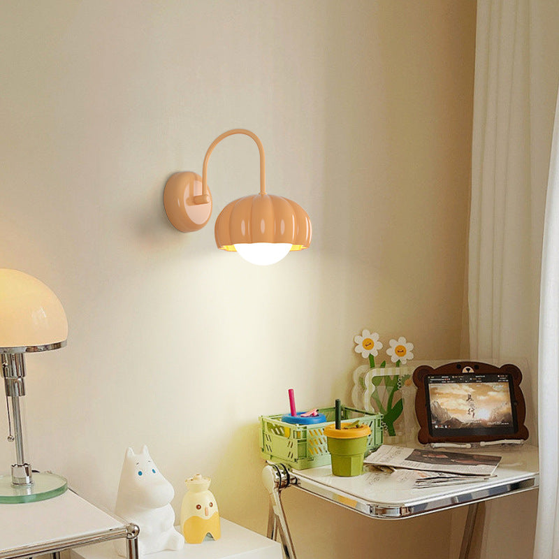 Multicolor Pumpkin Wall Lamp