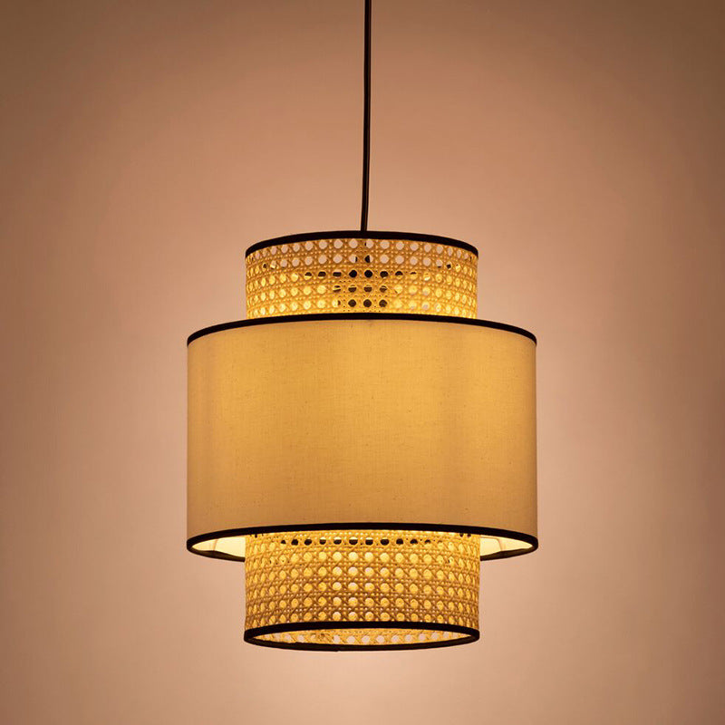 Fabric Pendant Light