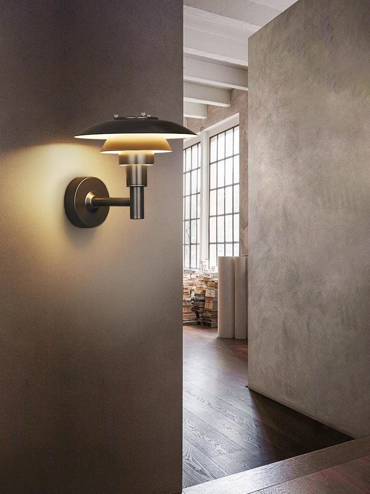 LI Retro Glass Wall Lamp
