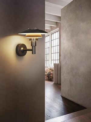 LI Retro Glass Wall Lamp