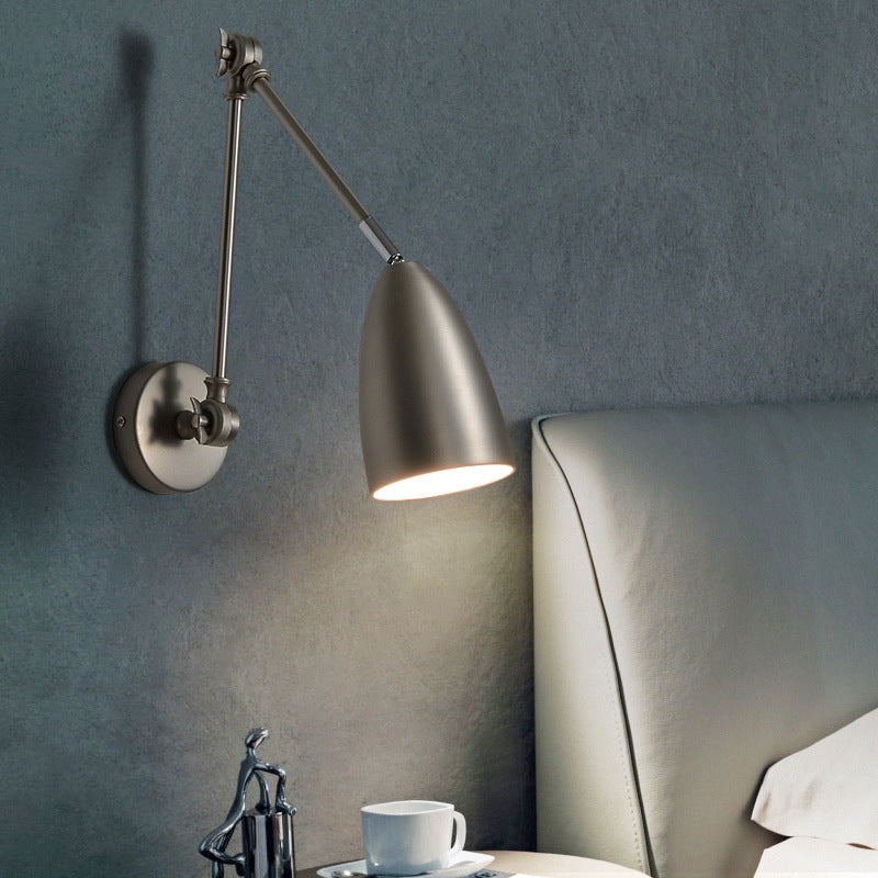 Long Rod Rocker Arm Wall Lamp