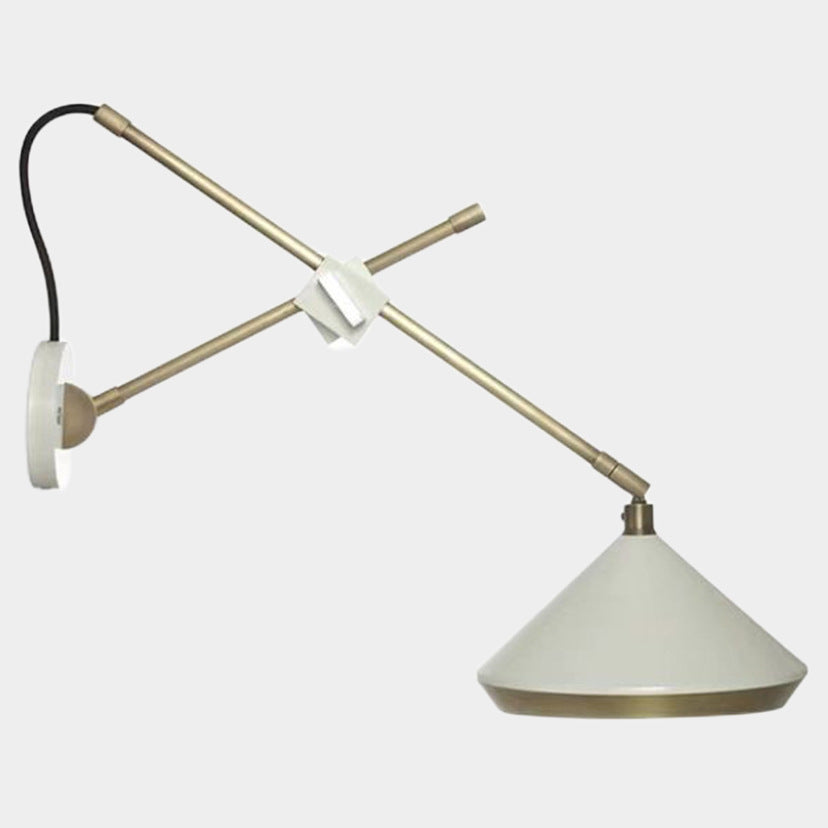 Bamboo Hat Wall Lamp