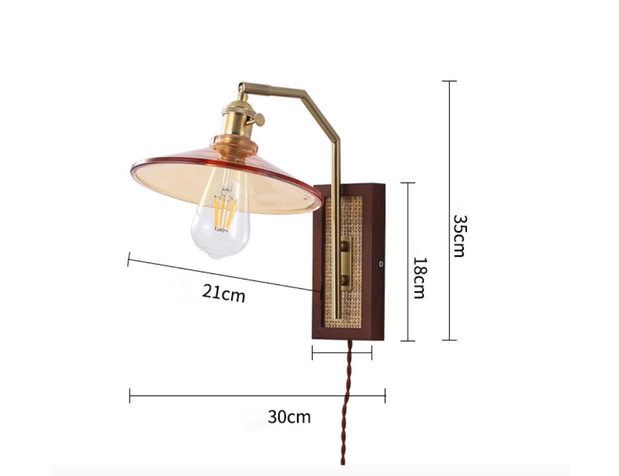LE Vintage Lafite Wall Lamp