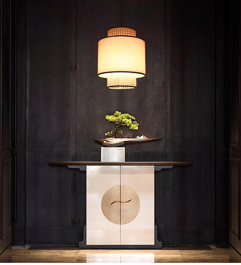 Fabric Pendant Light