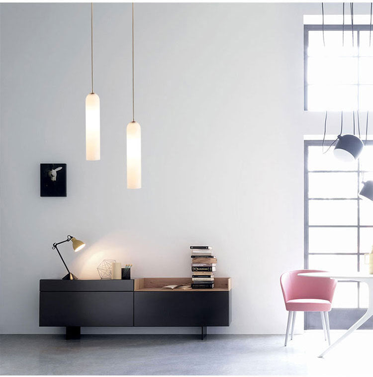 Strip Glass Pendant Lamp