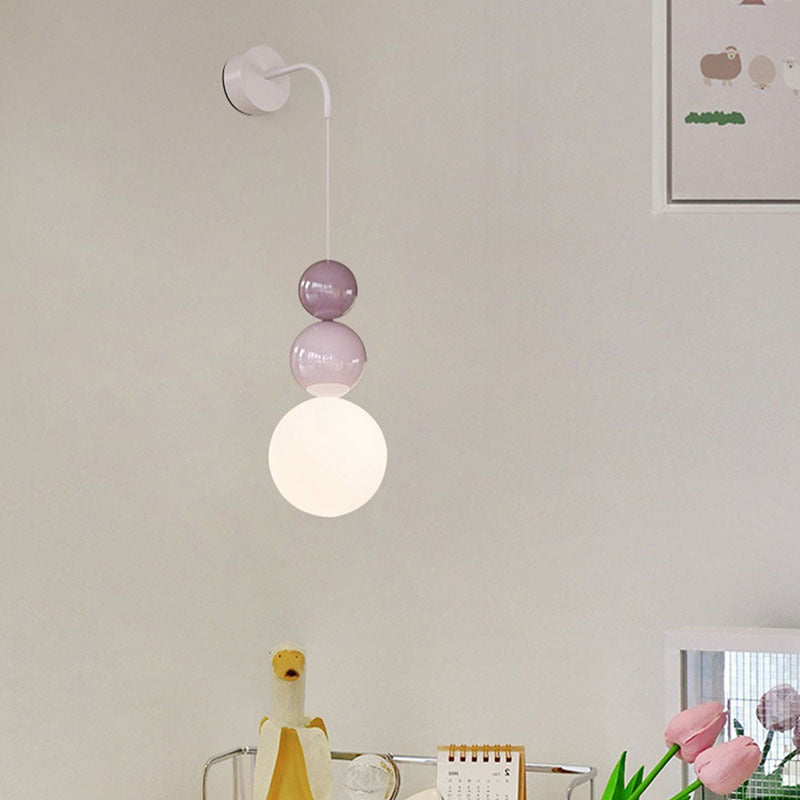 Keli Tricolor Ball Wall Lamp