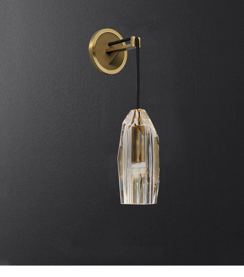 Irregular Crystal Wall Lamp