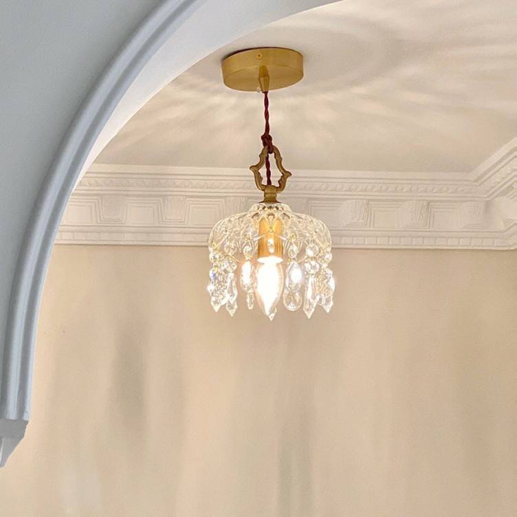 French All Copper Pendant Light