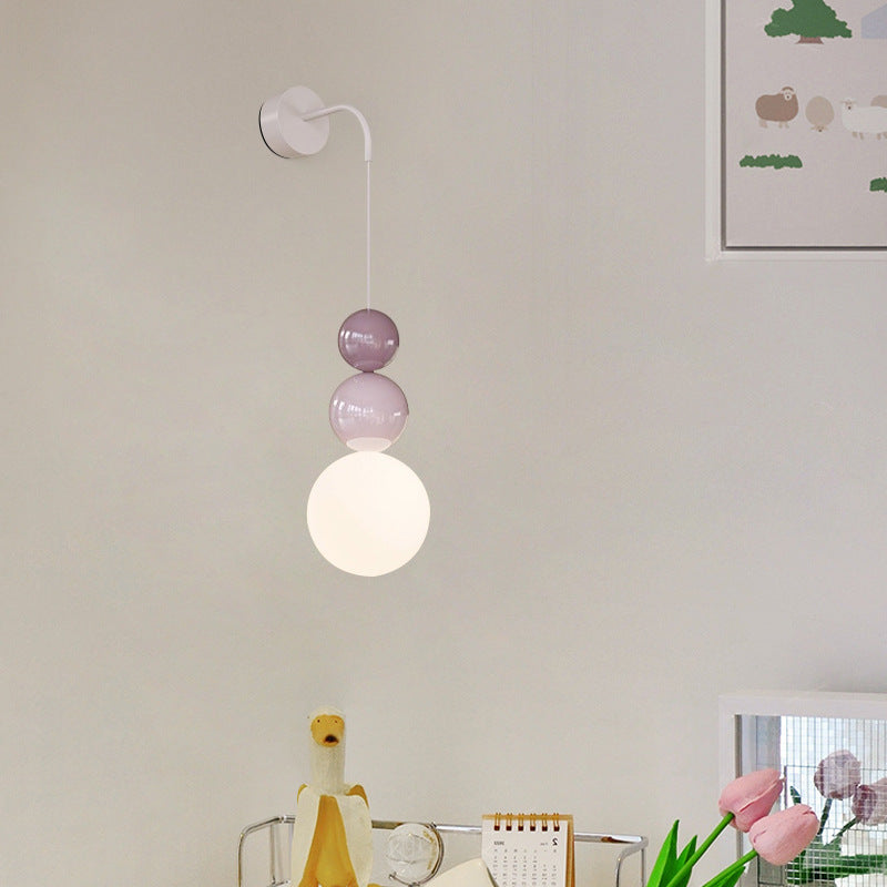 Keli Tricolor Ball Wall Lamp