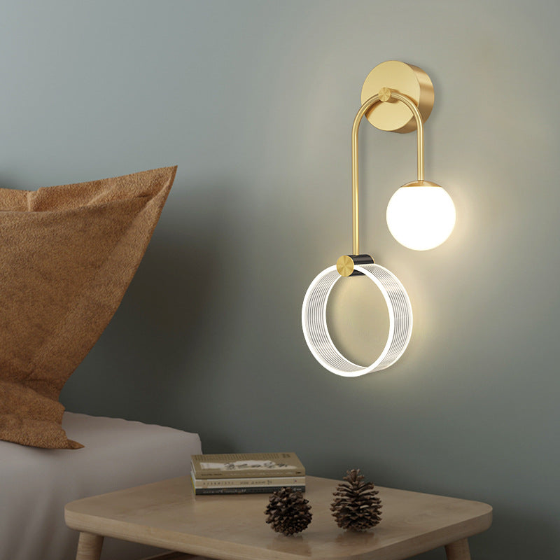 Balanced Circle LED Wall Lamp