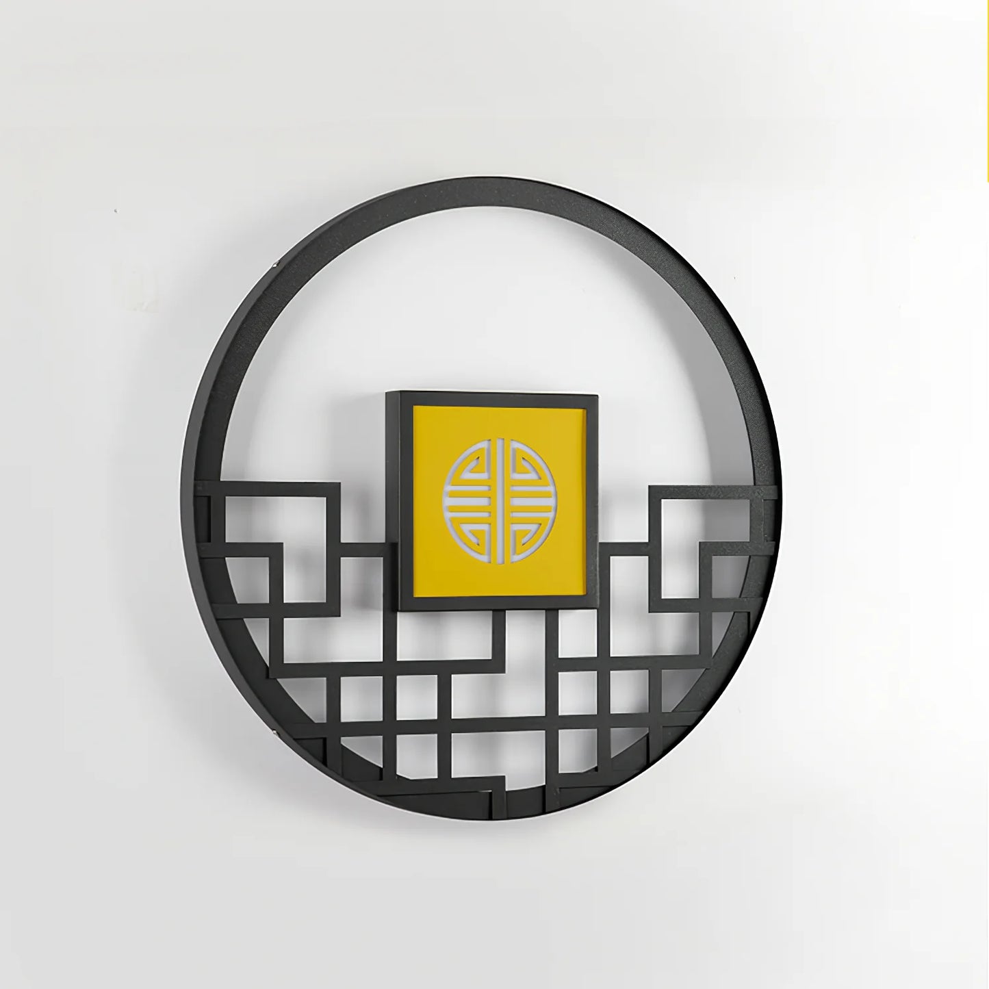 Round Garden Wall Lamp