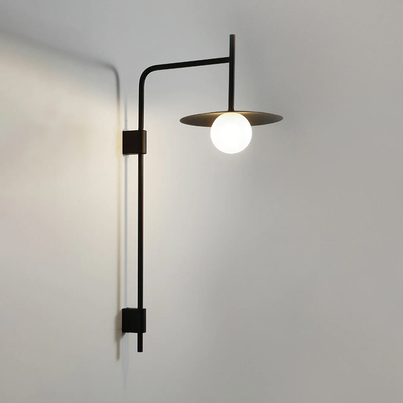 LI Rocker Arm Wall Lamp