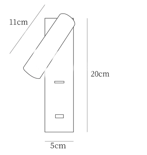 Simple LED Wall Lamp