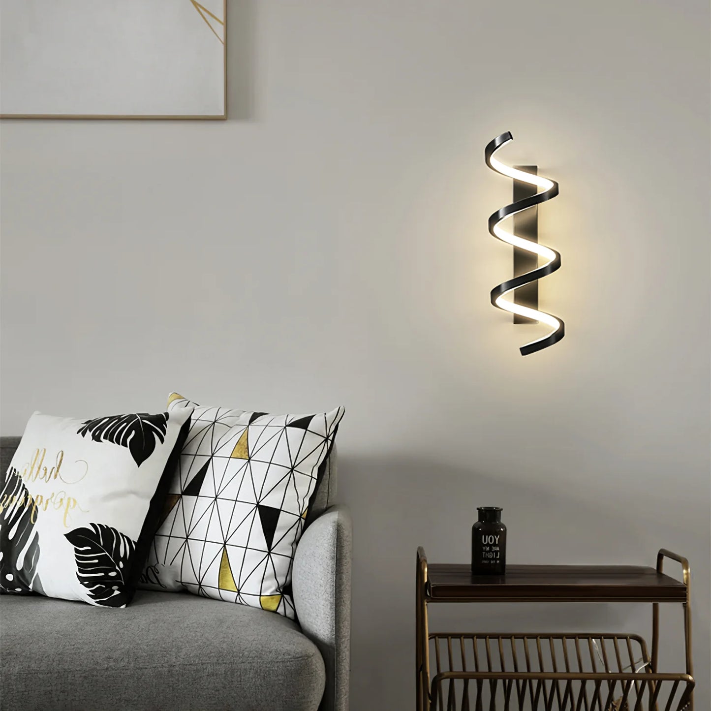 DNA Spiral Wall Lamp