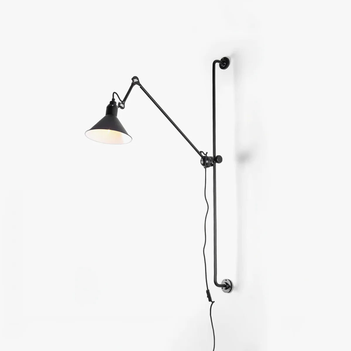 Long Arm Rocker Wall Lamp