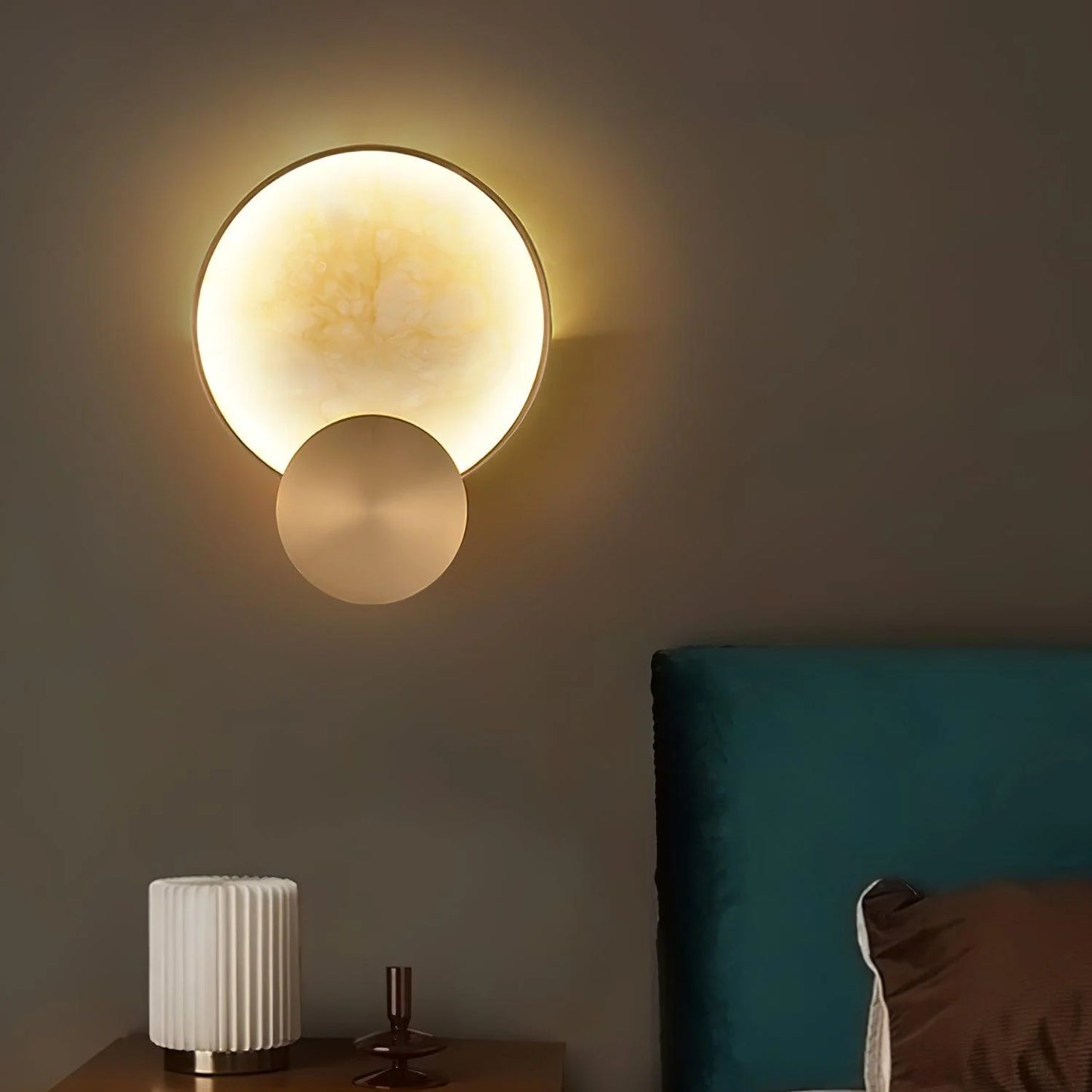 Moon Marble Wall Lamp