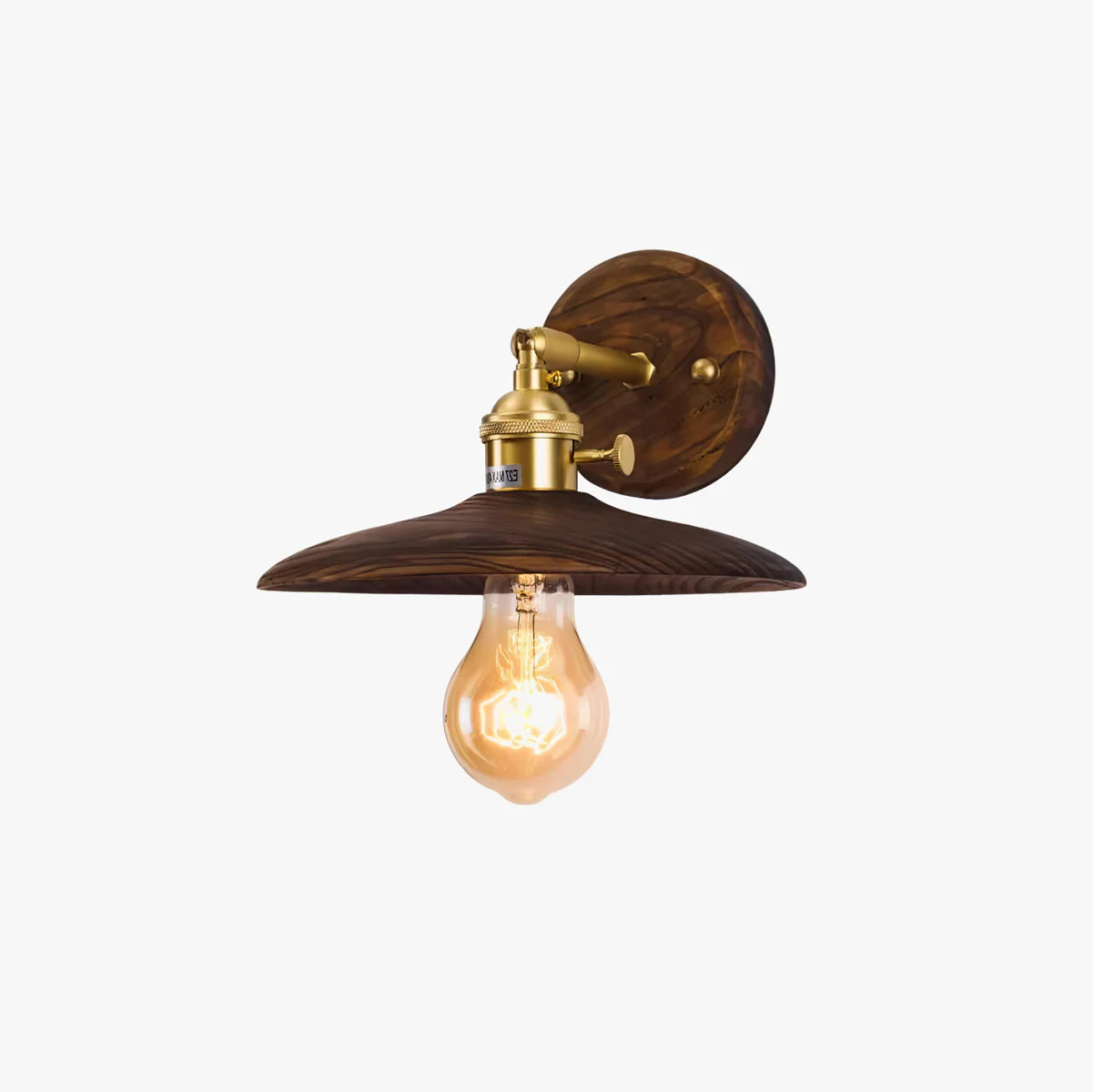 Horn Wood Wall Lamp