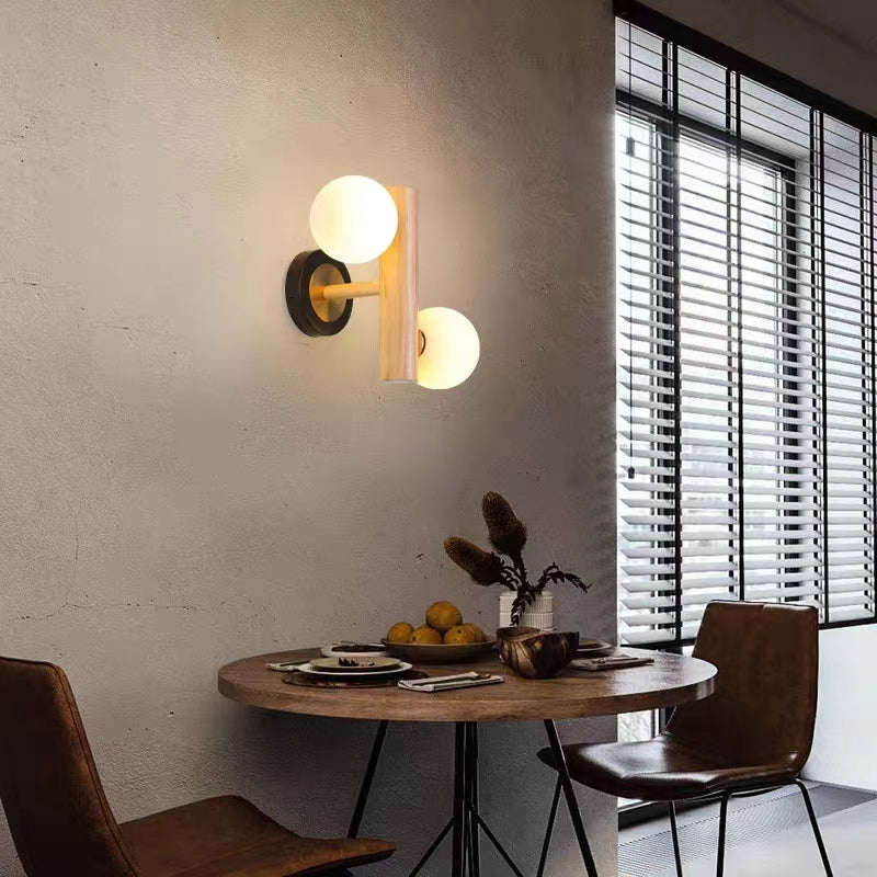 DIY Revolving Wall Lamp
