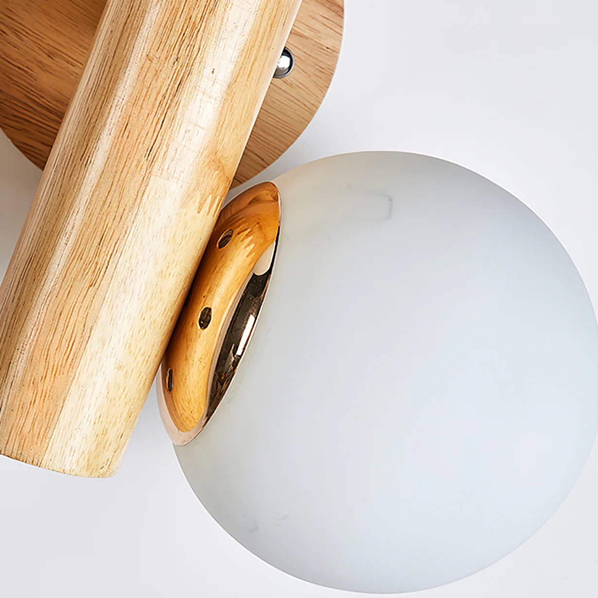DIY Revolving Wall Lamp