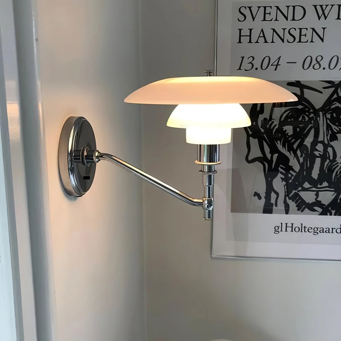 Multilayer Glass Wall Lamp