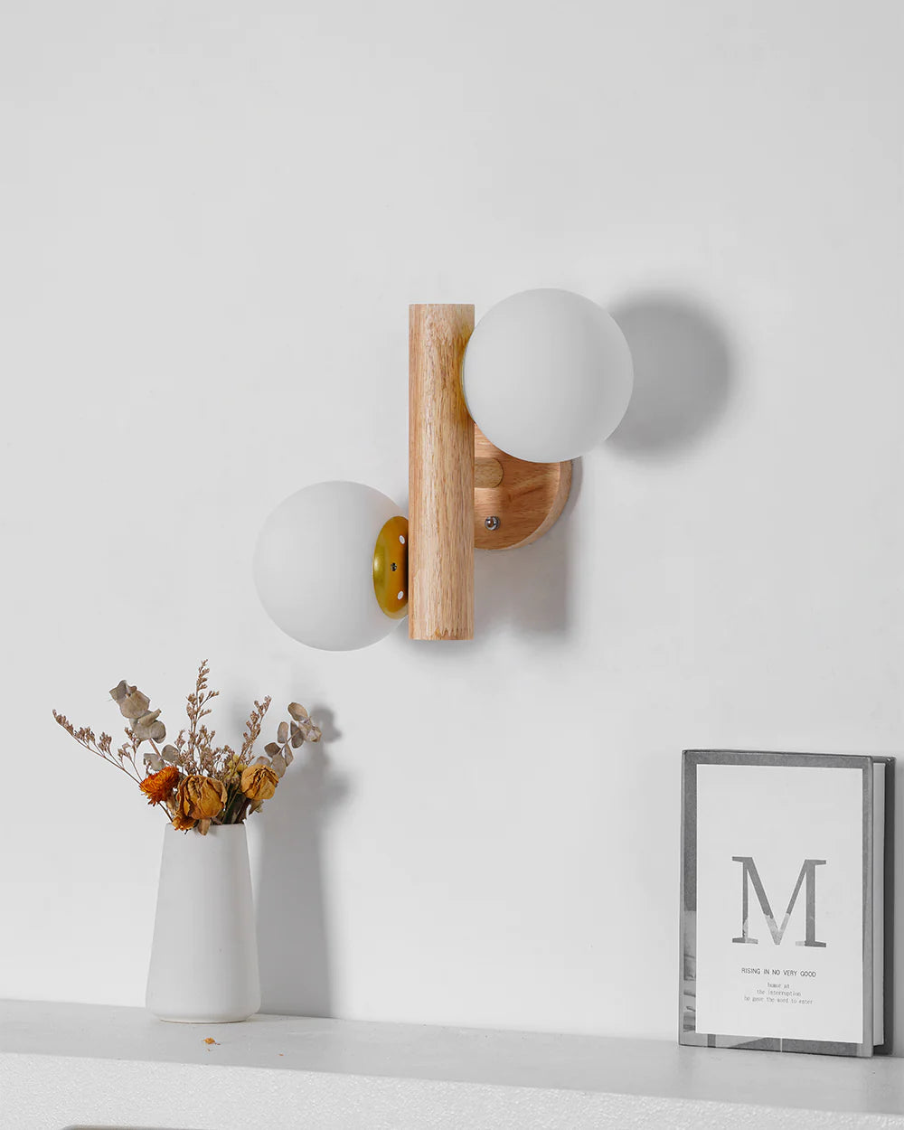 DIY Revolving Wall Lamp