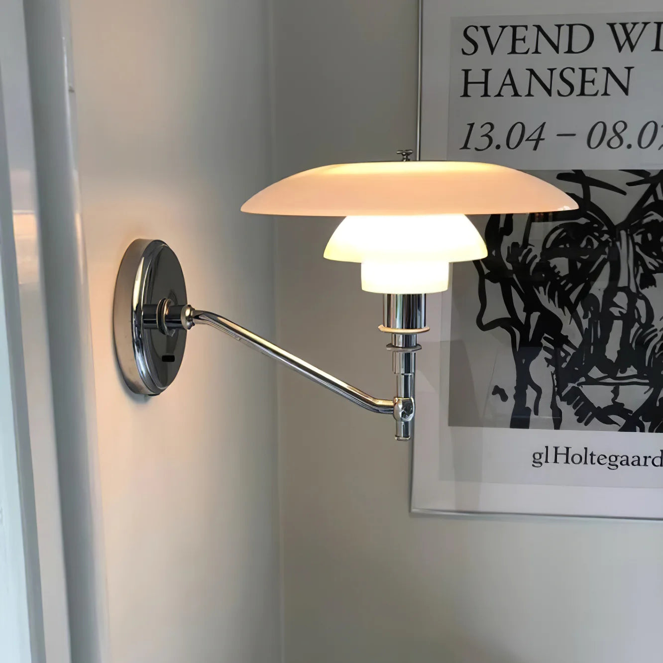 Multilayer Glass Wall Lamp